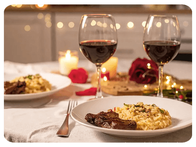 Romantic dinner recipe preview 1